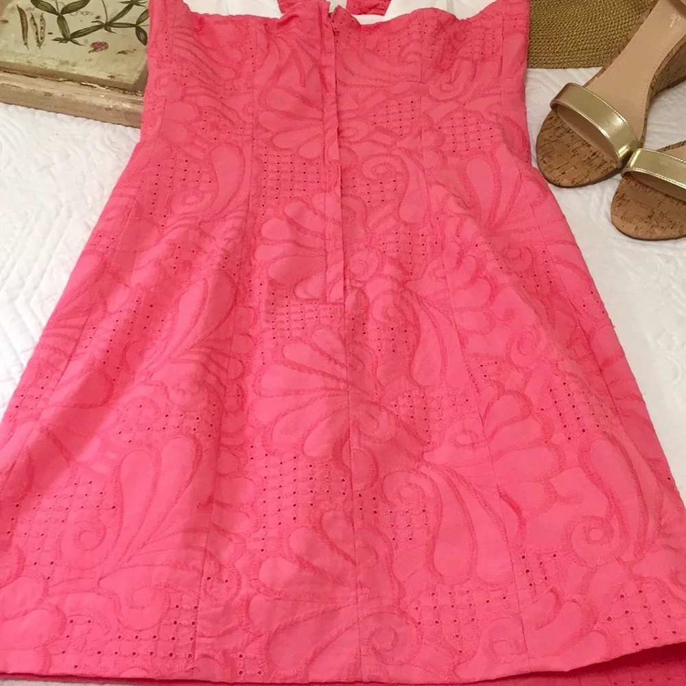 Lilly Pulitzer Frankie Dress in Pink Salmon - Picture 14 of 16